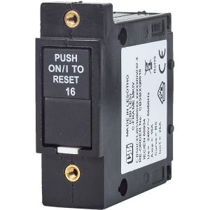 C-Frame MKIV Circuit Breaker for Equipment single pole push to reset