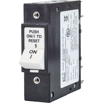 DD-Frame Circuit breaker for Equipment push-to-reset handle single pole